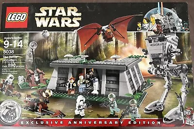 Buy LEGO STAR WARS 8038 Battle Of Endor, New Sealed 10th Yr Anniversary Edition NIB • 280.17£