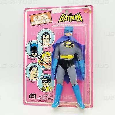 Buy Mego Corp Batman 8  Action Figure 1977 DC Comics Inc. No 51301 Super Heroes NRFP • 417.20£