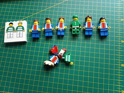 Buy Lego Football Minifigures And Sport Field Parts Bundle • 5£