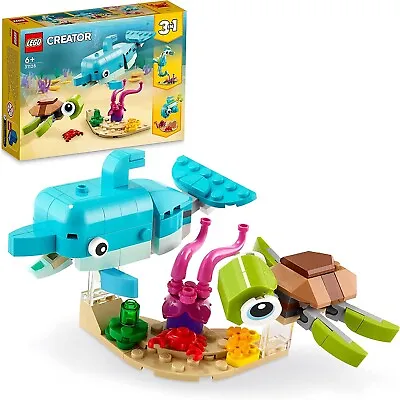 Buy LEGO CREATOR: Dolphin And Turtle 31128 - NEW • 8.99£
