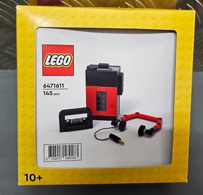 Buy LEGO 6471611 Buildable Cassette Player Promotional Set Retro Sealed • 28.95£