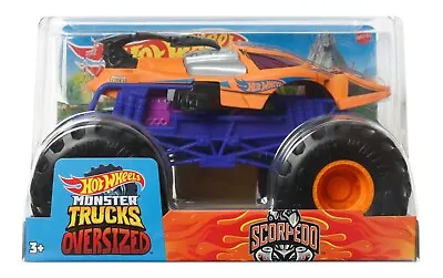 Buy Hot Wheels Monster Truck 1:24 Scale Toy Vehicle *Randomly Picked* • 10.99£