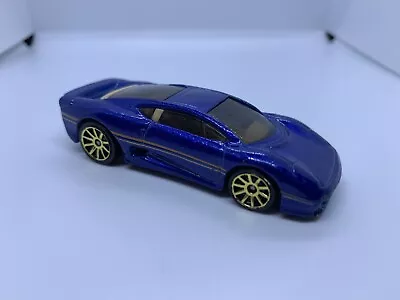 Buy Hot Wheels - Jaguar XJ220 Blue - Diecast Collectible - 1:64 Scale - USED • 3£