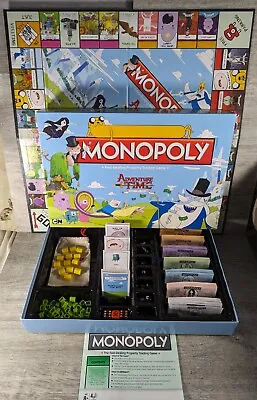 Buy Monopoly Adventure Time Collector's Edition Board Game Cartoon Network. Complete • 29.95£