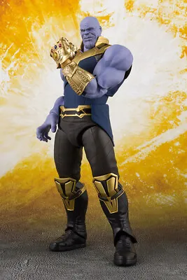 Buy Marvel Avengers Infinity Guerra Thanos S. H. Sh Figuarts Action Figure Bandai • 111.67£