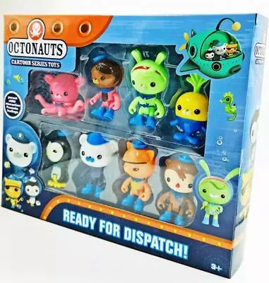 Buy 8Pcs Set The Octonauts Action Figure Doll Toy Barnacles Peso Kwazii Crew Pack • 17.99£