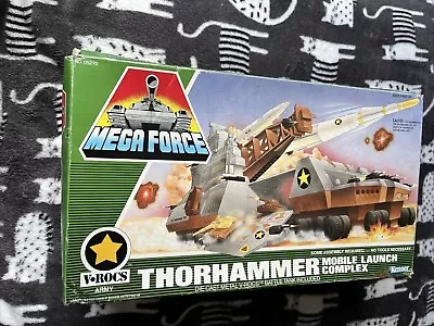 Buy Mega Force Thorhammer Mobile Launch Complex Incomplete Kenner Toys RARE • 20£