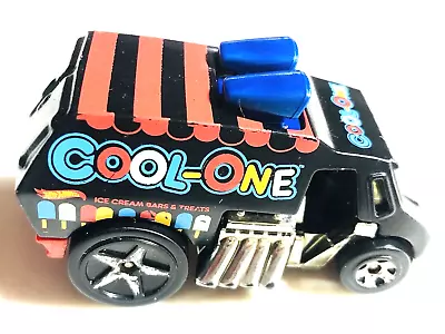 Buy Hot Wheels Cool One Black Diecast Ice Cream Van Collectable Kids 1.64 Diecast • 9.99£