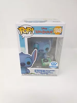 Buy Stitch With Record Player 1048 Exclusive Funko Pop Vinyl Lilo And Stitch Disney • 18.99£