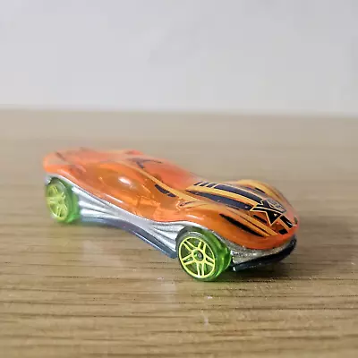 Buy Hot Wheels Orange And Blue Clear Speeder X Rayners 2014 Toy Car • 17£
