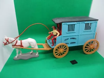 Buy Vintage Timpo Clay County Jail Wagon • 16£
