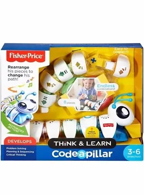 Buy FISHER PRICE THINK AND LEARN CODE-A-PILLAR CATERPILLAR - Brand New And Rare • 99.99£