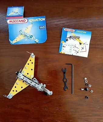 Buy Meccano Plane Collection Set # 2106 From Mid 2000's, Complete With Instructions  • 3.99£