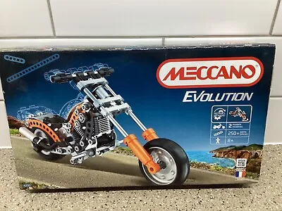 Buy Meccano Erector Evolution Chopper Motorbike Motorcycle 4200- Rare French Version • 20£