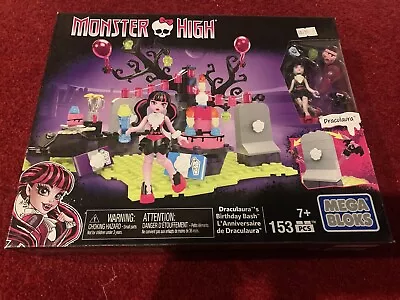 Buy Mega Blox - Monster High Draculaura’s Birthday Bash *New* Lego • 20.56£