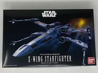Buy Bandai Star Wars 1/72 Scale X- Wing Star Fighter Plastic Model Kit New In Box • 77.42£