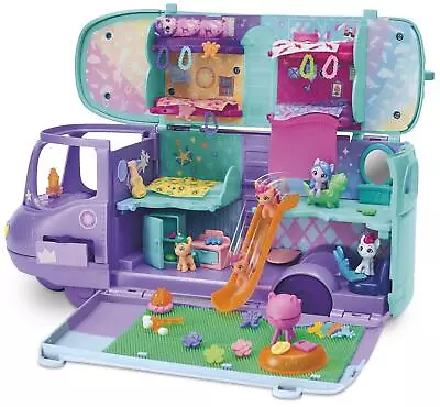Buy My Little Pony Toys Mini World Magic Mare Stream Magic Van Playset • 20.99£