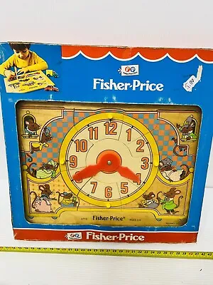 Buy Watch Puzzle Fisher Price New Vintage Rare!!! • 21.41£