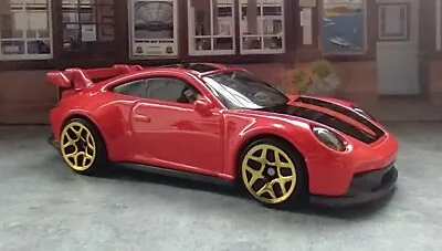 Buy 2023 Hot Wheels Porsche 911 GT3 In Red. Superb Condition, Loose. • 3.50£