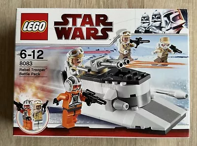Buy Lego 8083 Star Wars Rebel Trooper Battle Pack Brand New Sealed FREE POSTAGE • 29.99£