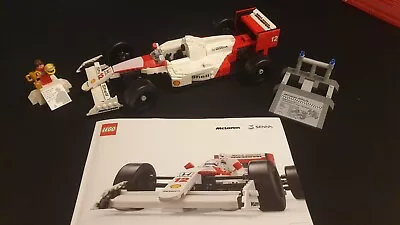 Buy Used LEGO Icons: McLaren MP4/4 & Ayrton Senna (10330). All Parts Included. • 53.99£