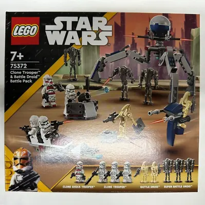 Buy LEGO Star Wars: Clone Trooper & Battle Droid Battle Pack (75372) • 19.99£
