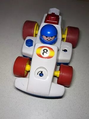 Buy Vintage 1984 Fisher Price Roadster Racer Take Apart Toy Car Pull Back And Go • 6.95£