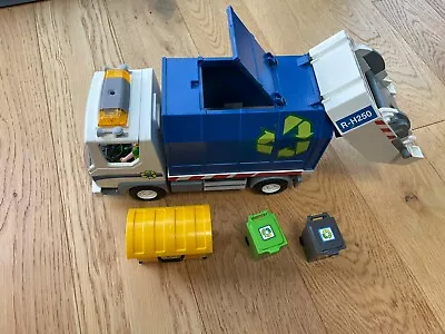 Buy Playmobil 4129 Recycling Truck With Flashing Light Used • 2.95£