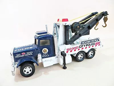 Buy Matchbox K121 Superkings 'peterbilt Police Wrecker Tow Truck. Original. Vintage • 5.49£