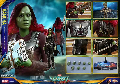 Buy Dpd 1/6 Hot Toys Mms483 Marvel Guardians Of The Galaxy Vol.2 Gamora Figure • 416.99£