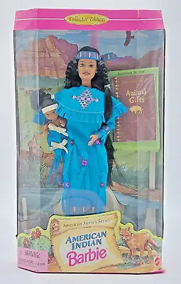 Buy American Indian & Baby Barbie Doll American Stories / 1996, Mattel 17313 / NrfB • 66.80£