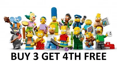 Buy LEGO Minifigures Simpsons Series 1 71005 Pick Choose Your Own BUY 3 GET 4TH FREE • 11.49£