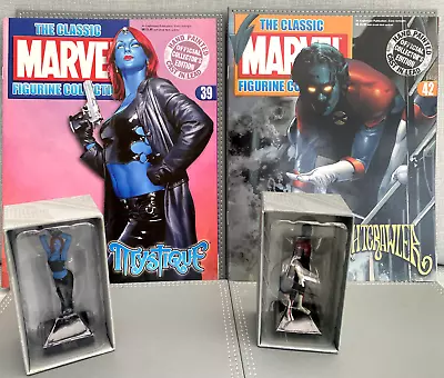 Buy Eaglemoss Marvel Classic Collection X-men Nightcrawler And Mystique Figures • 12.99£