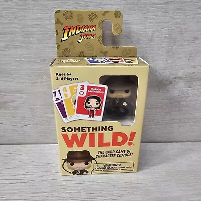 Buy FUNKO GAMES Something Wild! Indiana Jones Card Game - New + Mini Figure • 9.99£
