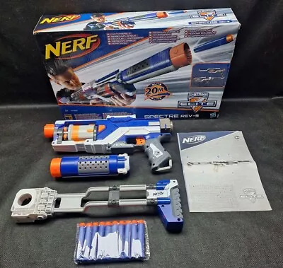 Buy Nerf N-Strike Elite Spectre REV-5 Blaster Gun With Bullets Tested And Working  • 20£