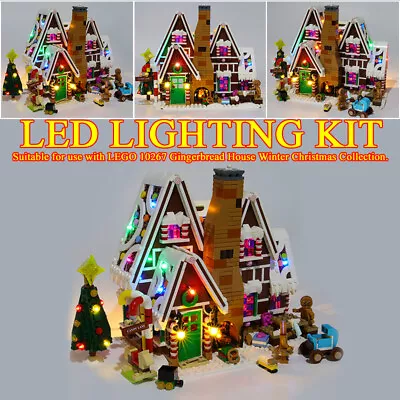 Buy LED Light Kit For LEGOs Creator Expert Gingerbread House 10267 With Instruction • 26.35£