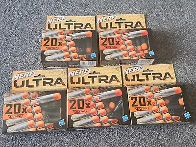Buy 100 X NERF ULTRA Darts  (5 Packs Of 20)  Brand New.  • 25£