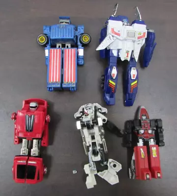 Buy 3x Go-Bots Night Ranger Major Mo & Fitor + Select Convertors Indy & MC Toy • 4.99£