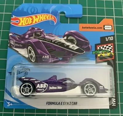 Buy Hot Wheels Formula E Gen 2 Car Purple HW Race Day Number 107 New And Unopened • 23.99£