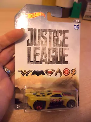 Buy New DC Comics JUSTICE LEAGUE Bassline 7/7 HOT WHEELS Toy Car Superheroes • 4.99£