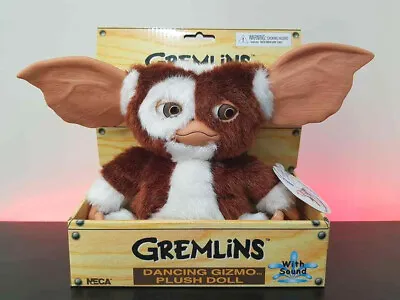 Buy NECA Gizmo Plush Toy Gremlins Singing & Dancing With Sound Mogwai Soft Official  • 42.99£