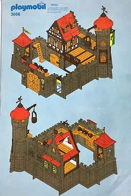 Buy Playmobil 3666 Kings Large Medieval Castle Knights SPARE PARTS • 1£