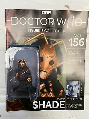 Buy Bbc Dr Doctor Who Eaglemoss Figurine Collection 156 Cyber Shade Figure & Mag • 21.99£