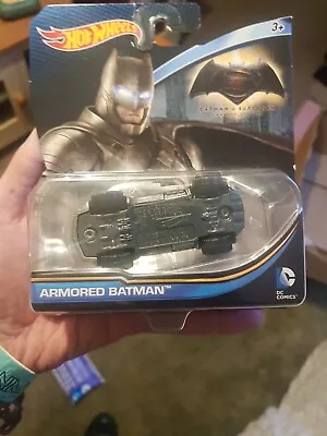 Buy Hot Wheels 2016, DC Universe Character Cars 'Armored Batman' - First Cast (Rare) • 4£