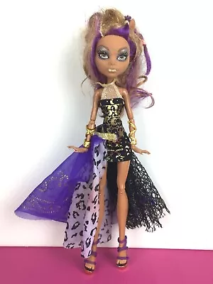 Buy Monster High Doll Clawdeen Wolf 13 Wishes With Purple Lanterns • 30.88£