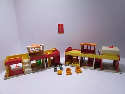 Buy Vintage Fisher Price Play Family House Village                               HT9 • 5.95£