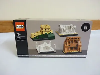 Buy LEGO 40585 Architecture World Of Wonders Limited Ed 4 Mini Builds New Sealed • 23.49£