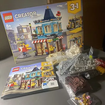 Buy LEGO Creator 3in1: Townhouse Toy Store (31105) LEGO Set In Original Box - Used • 29£