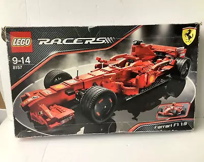 Buy Lego 8157 Racers : Ferrari F1 Car 1:9 Scale Complete Set With Box & Instructions • 220£