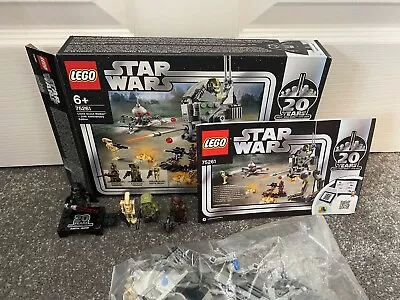 Buy LEGO 75261 Star Wars Clone Scout Walker 20th Anniversary Edition See Pics&Desc  • 45£
